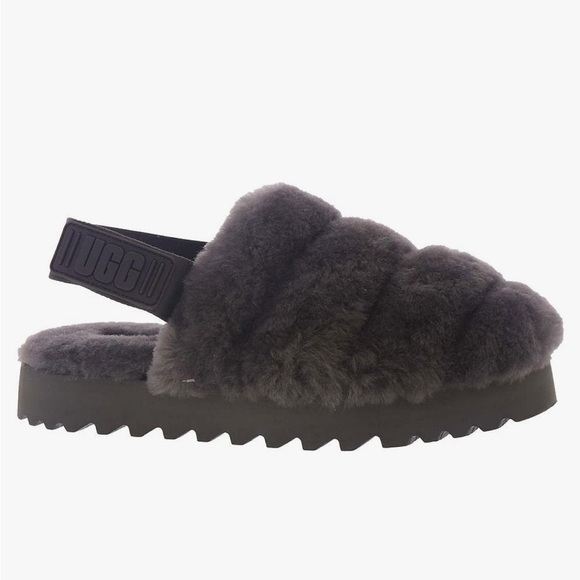 Women's Super Fluffy Slide Sandals - Picture 1 of 3
